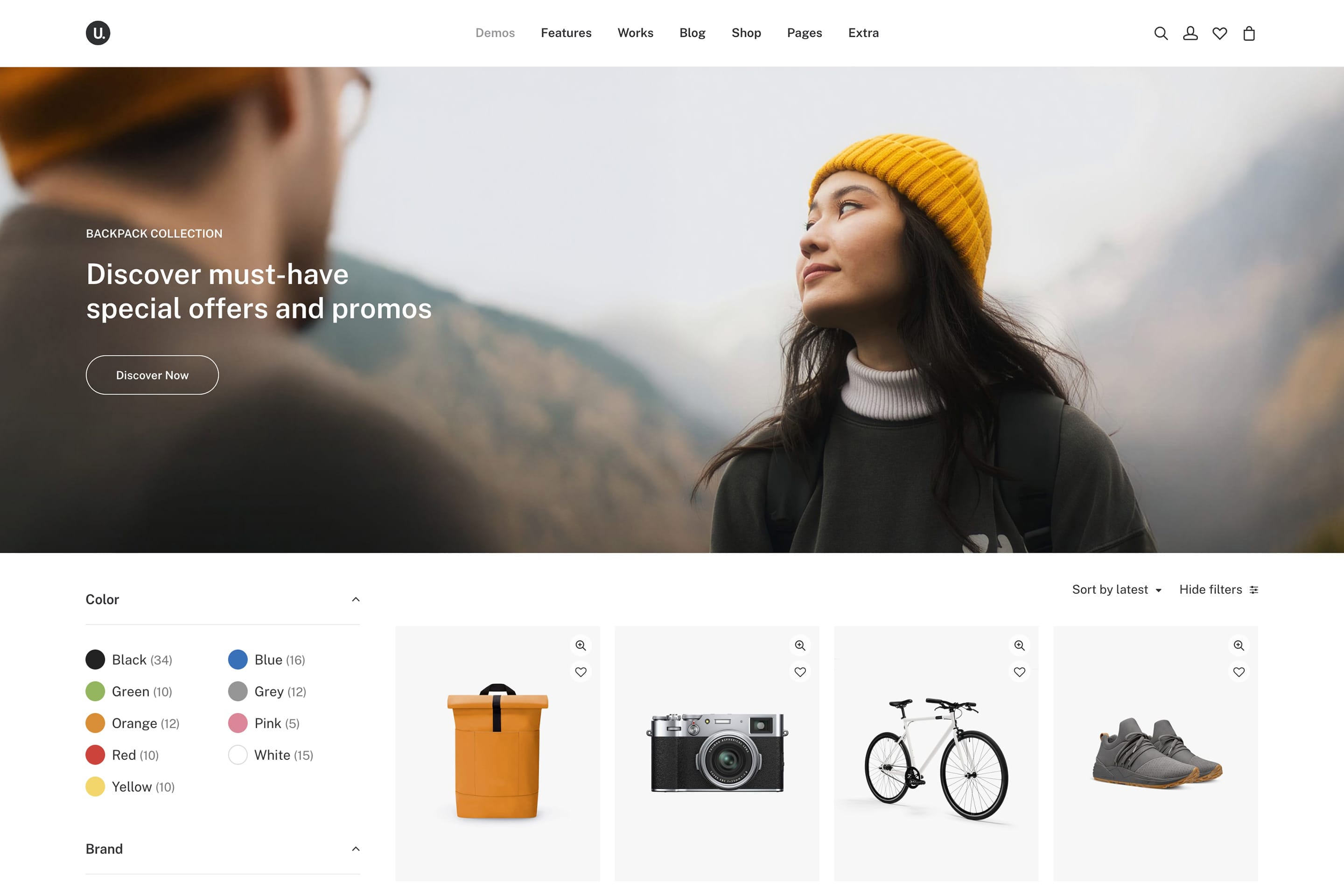 Shop Ajax Filters