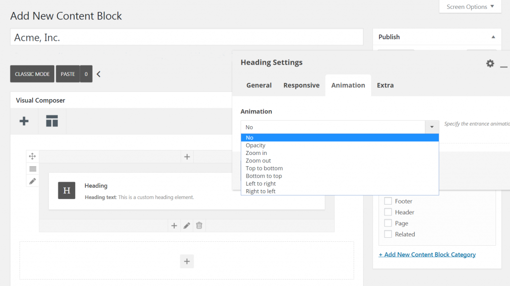 How To Create A Custom Header Using Uncode’s Content Block - Undsgn™