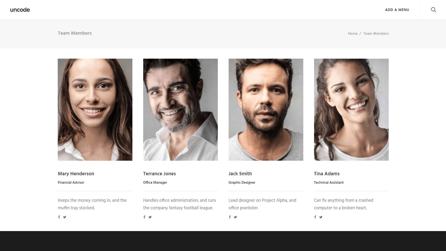 How to Add Team Member Profiles to Your Website With Uncode - Undsgn™