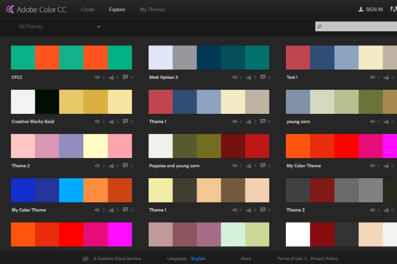 lamp Republic Isolate Color Palette generator tools to use for your websites - Undsgn™